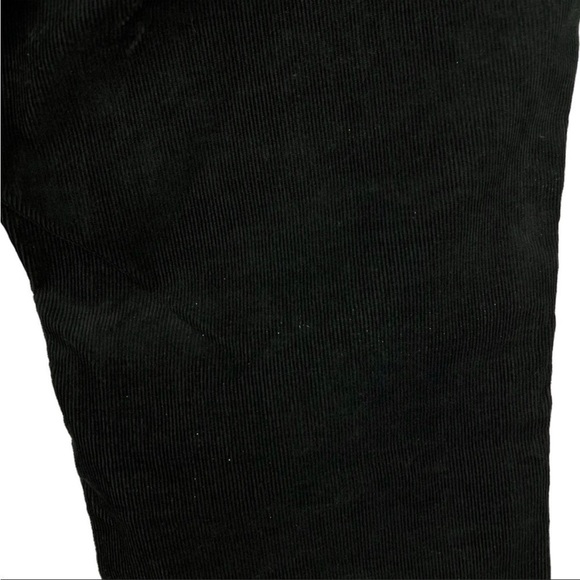 LOFT Pants Curvy Boot Corduroy Black Ribbed Mid Rise Stretch Petite Size 29 / 8P - Picture 11 of 12